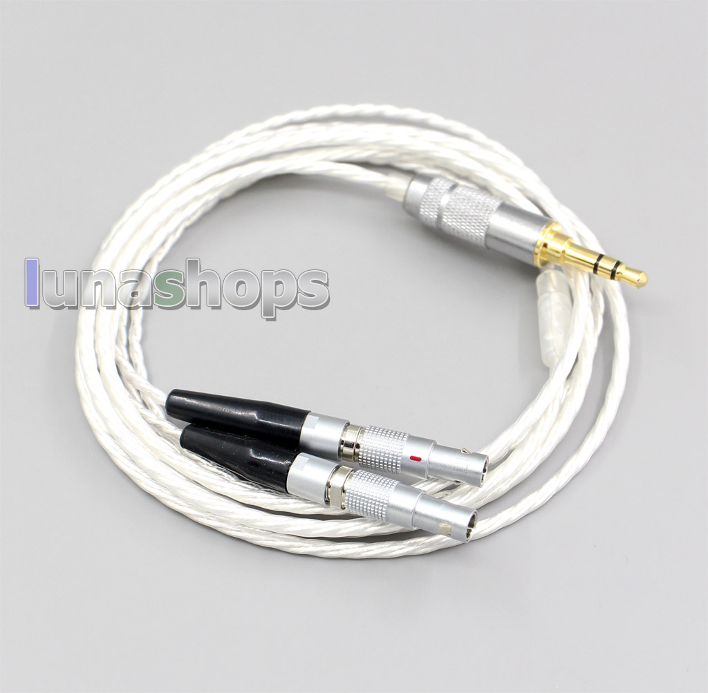 XLR 4.4mm 2.5mm Hi-Res Silver Plated 7N OCC Earphone Cable For Ultrasone Jubilee 25E dition ED8EX ED15