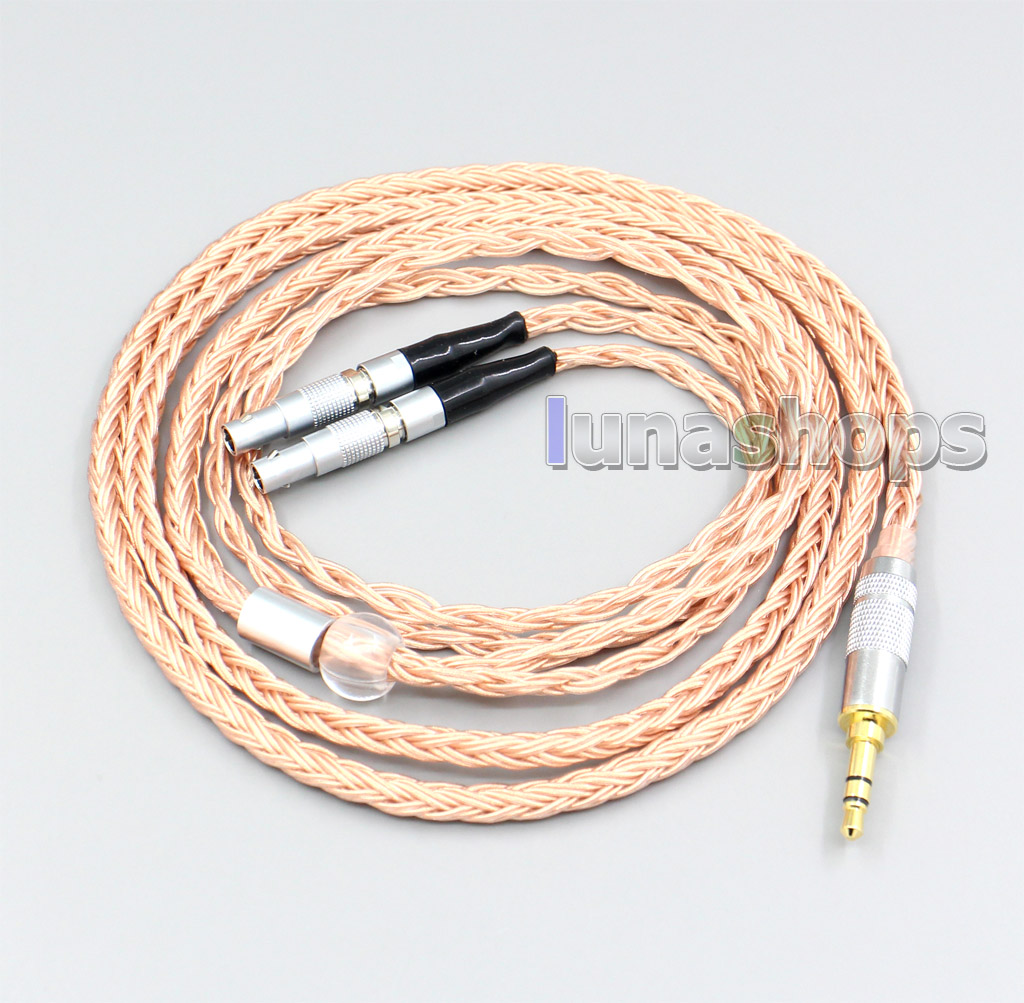2.5mm 3.5mm XLR Balanced 16 Core 99% 7N  OCC Earphone Cable For Ultrasone Jubilee 25E dition ED8EX ED15