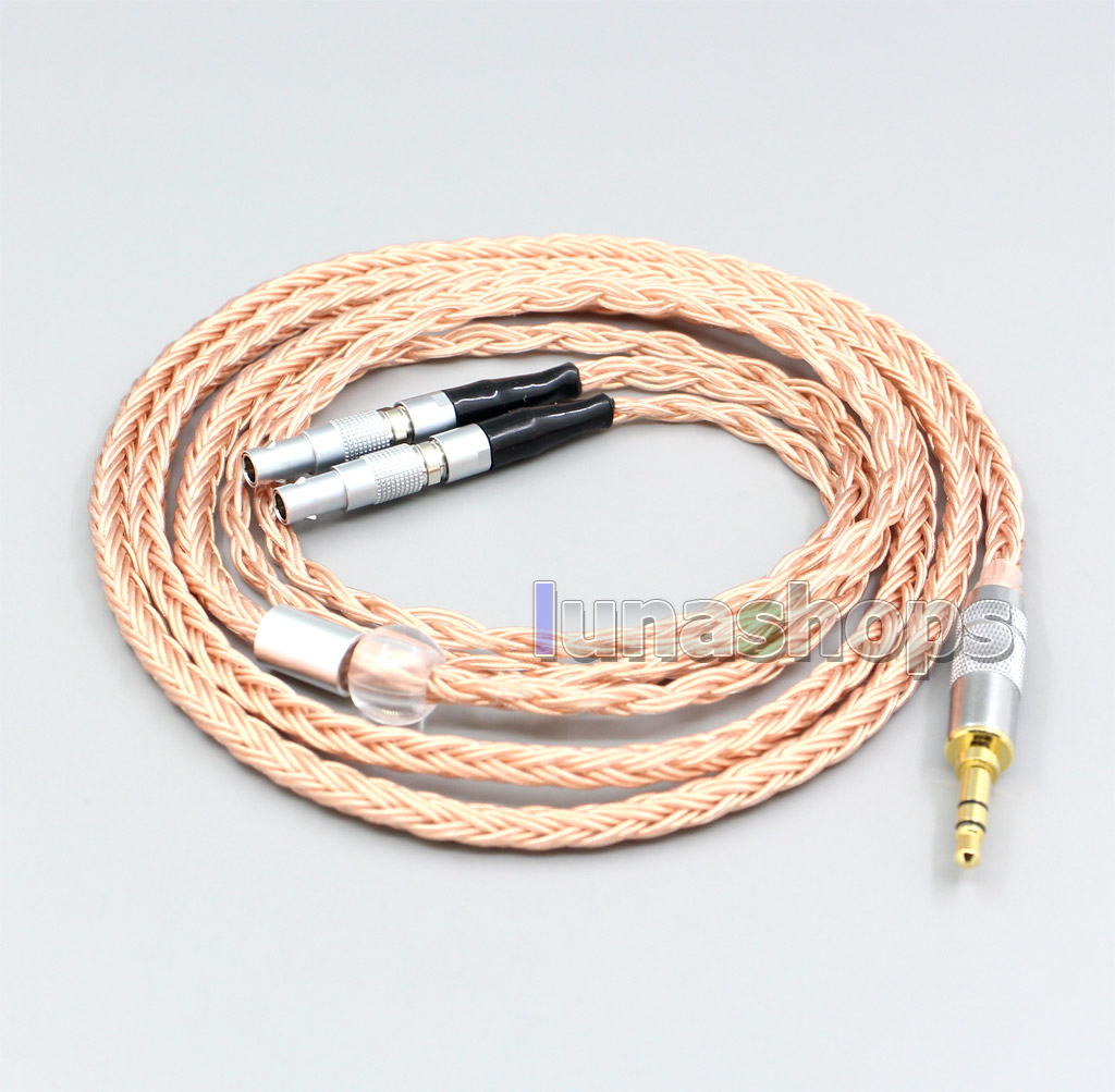2.5mm 3.5mm XLR Balanced 16 Core 99% 7N  OCC Earphone Cable For Ultrasone Jubilee 25E dition ED8EX ED15