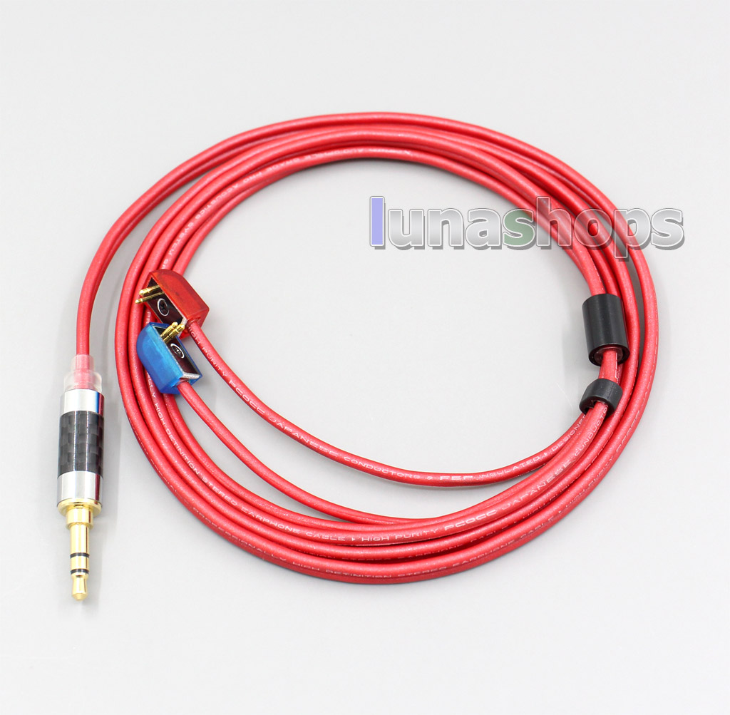 4.4mm XLR 2.5mm 99% Pure PCOCC Earphone Cable For Etymotic ER4B ER4PT ER4S ER6I ER4 2pin