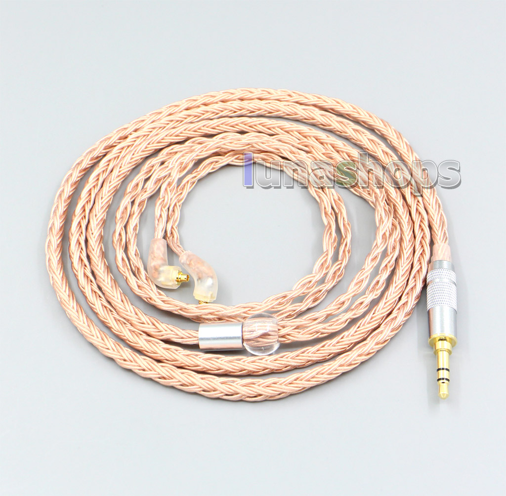 2.5mm 3.5mm XLR Balanced 16 Core 99% 7N OCC Earphone Cable For Etymotic ER4 XR SR ER4SR ER4XR ER3sr er3se