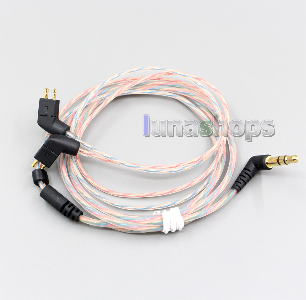 5N OFC Soft Skin Earphone Cable For FitEar MH334 MH335DW Go togo334 F111 PARTERRE-000