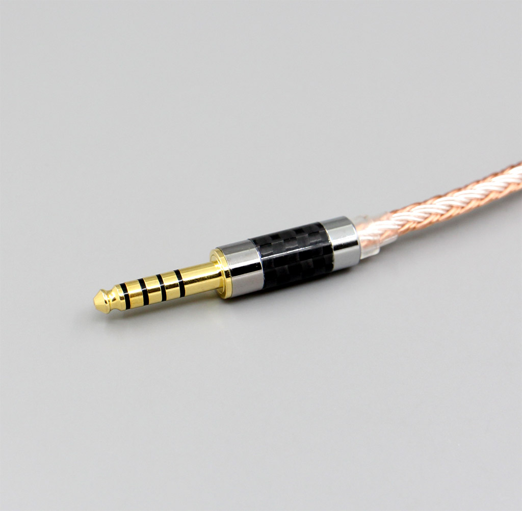 Hi-Res Silver Plated XLR 3.5mm 2.5mm 4.4mm Earphone Cable For Audio Technica HDC112A ATH-SR9 ES750 ESW950