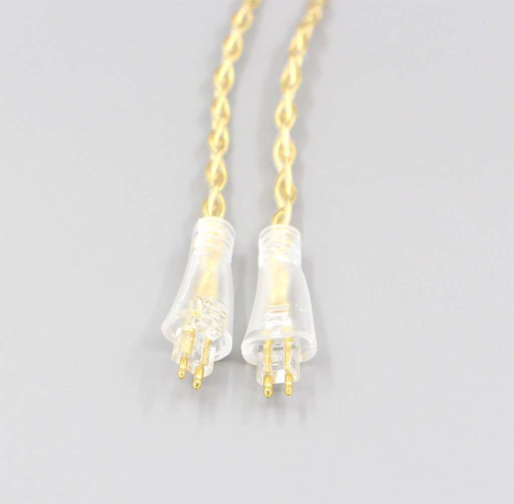 8 Cores 99.99% Pure Silver + Gold Plated Earphone Cable For FOSTEX TH900 MKII MK2 TH-909 TR-X00 TH-600 Headphone