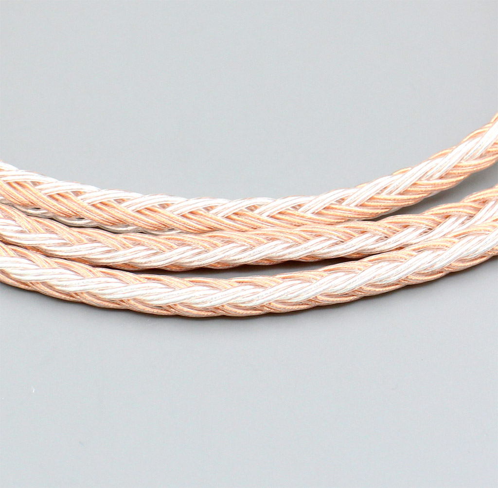 16 Cores Silver Plated Mixed Headphone Cable XLR 3.5mm 2.5mm 4.4mm Earphone For FOSTEX TH900 MKII MK2