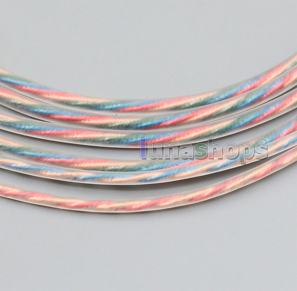 5N OFC Clear Skin Soft Earphone Cable For Ultimate TripleFi 15vm tf10 Earphone