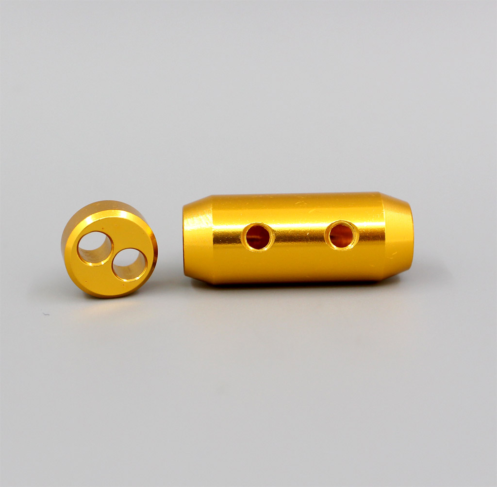 G-Series Full Metal Barrel With Screw Splitter + Slider Kits Male Custom DIY Adapter Plugs 6mm