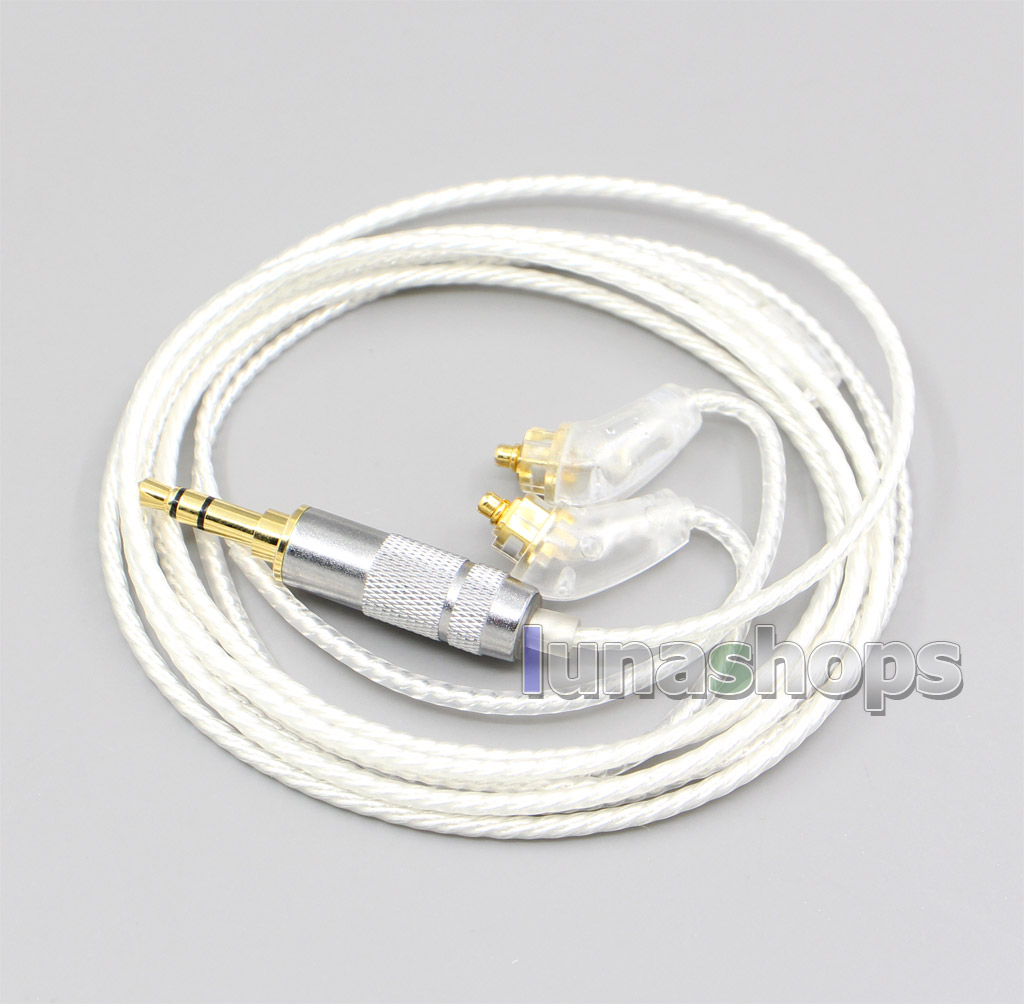 4.4mm 2.5mm Hi-Res Silver Plated 7N OCC Earphone Cable For Sony XBA-H2 XBA-H3 XBA-Z5 xba-A3 xba-A2