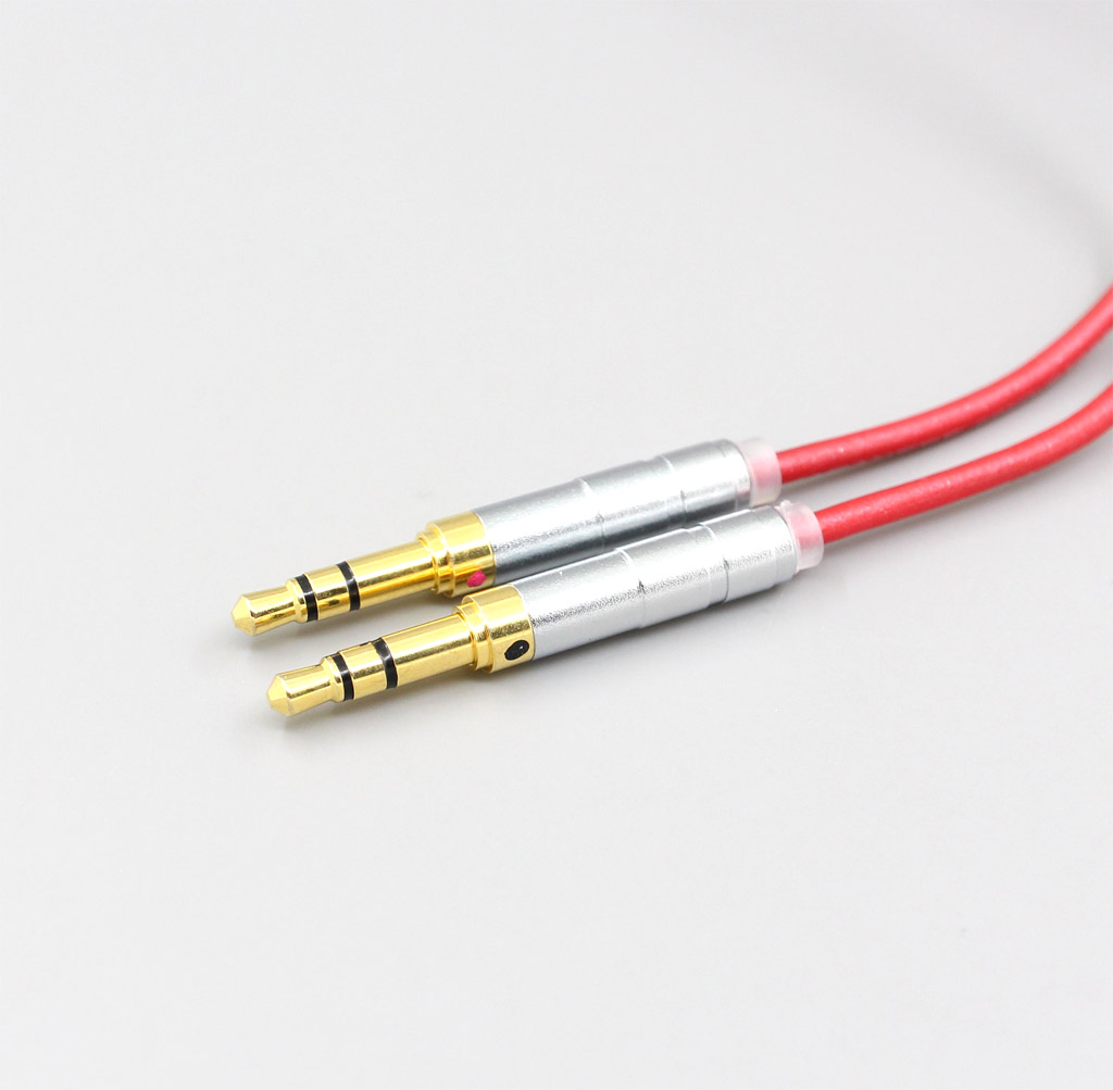 2.5mm 4.4mm XLR 3.5mm 99% Pure PCOCC Earphone Cable For Beyerdynamic T1 T5P Ⅱ AMIRON HOME 3.5mm Pin