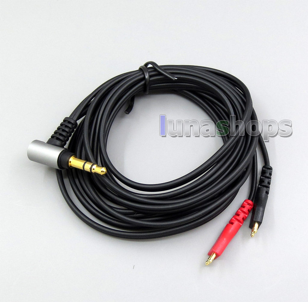 3.5mm Black Headphone Earphone Cable For Sennheiser HD25 HD 25-1 HD25-1 II HD25-13 HD25-C