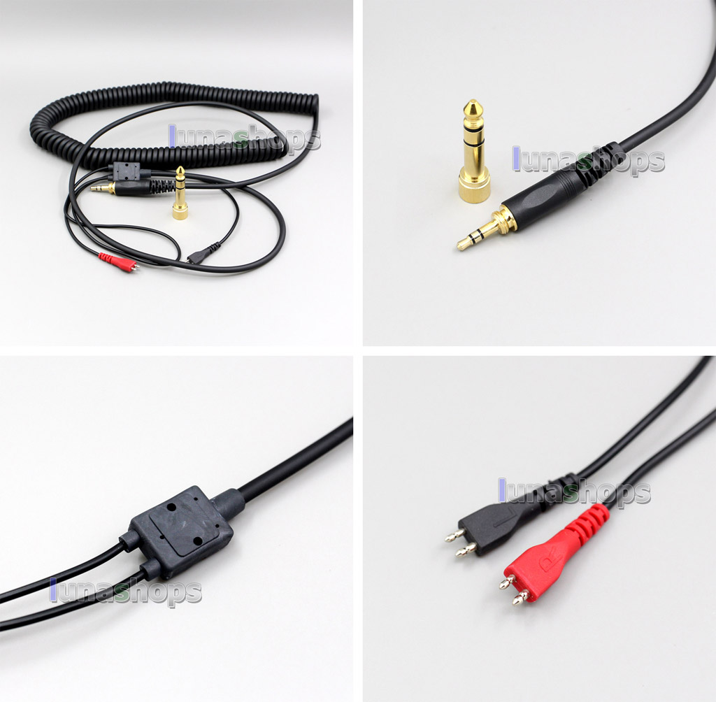 Original Flexible Spring Headphone Earphone Cable For Sennheiser HD25 HD 25-1 HD25-1 II HD25-13 HD25-C