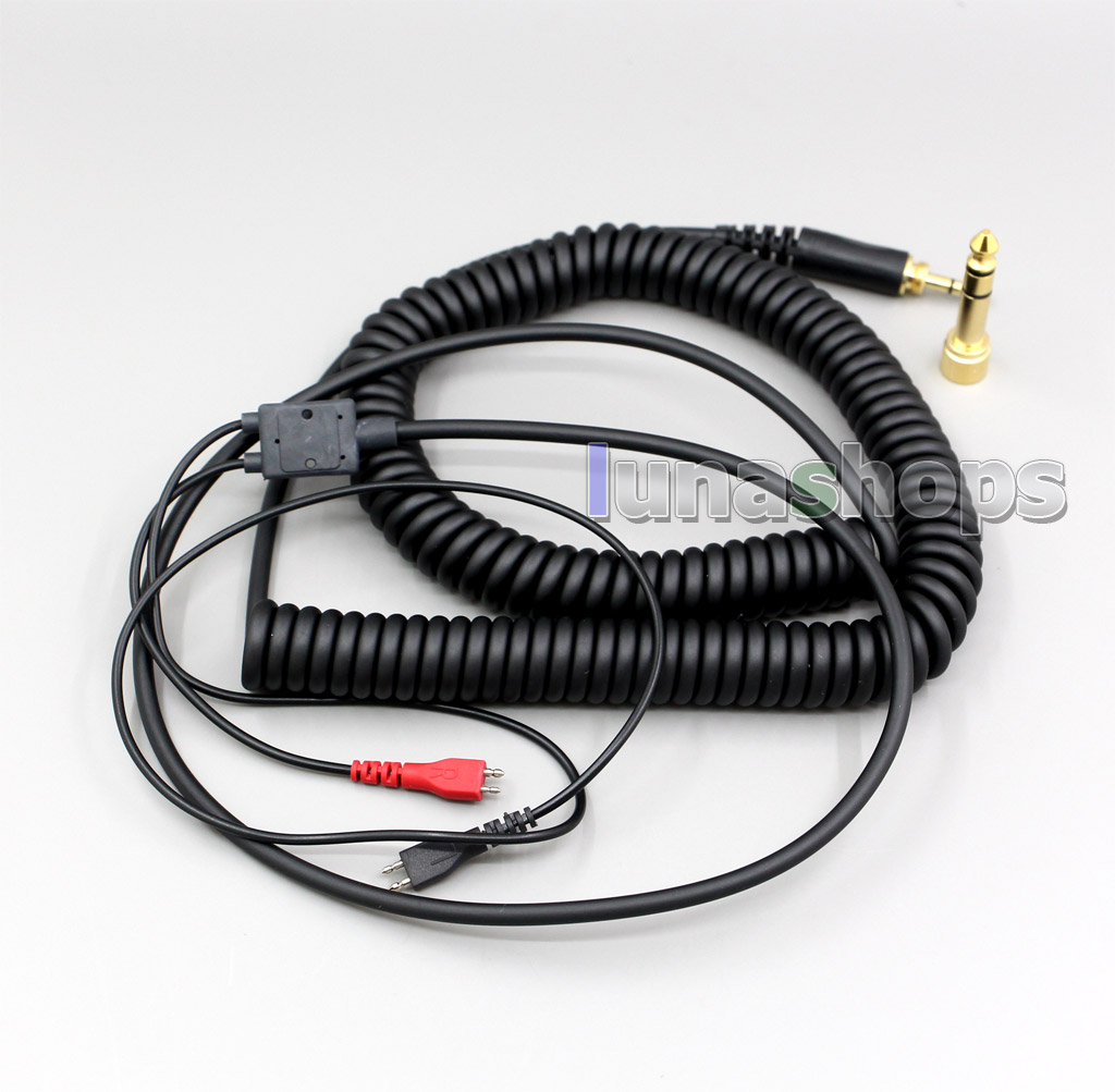 Original Flexible Spring Headphone Earphone Cable For Sennheiser HD25 HD 25-1 HD25-1 II HD25-13 HD25-C