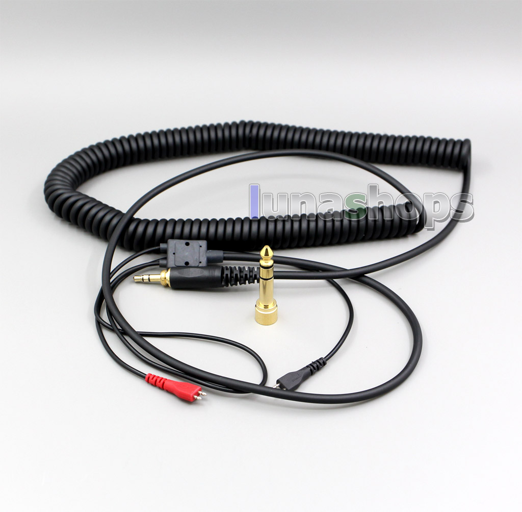 Original Flexible Spring Headphone Earphone Cable For Sennheiser HD25 HD 25-1 HD25-1 II HD25-13 HD25-C