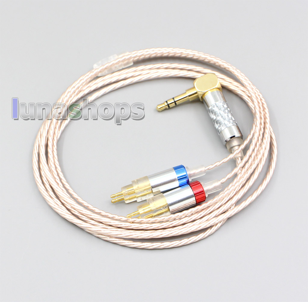 Hi-Res Silver Plated XLR 3.5mm 2.5mm 4.4mm Earphone Cable For Sennheiser HD580 HD600 HD650 HDxxx HD660S