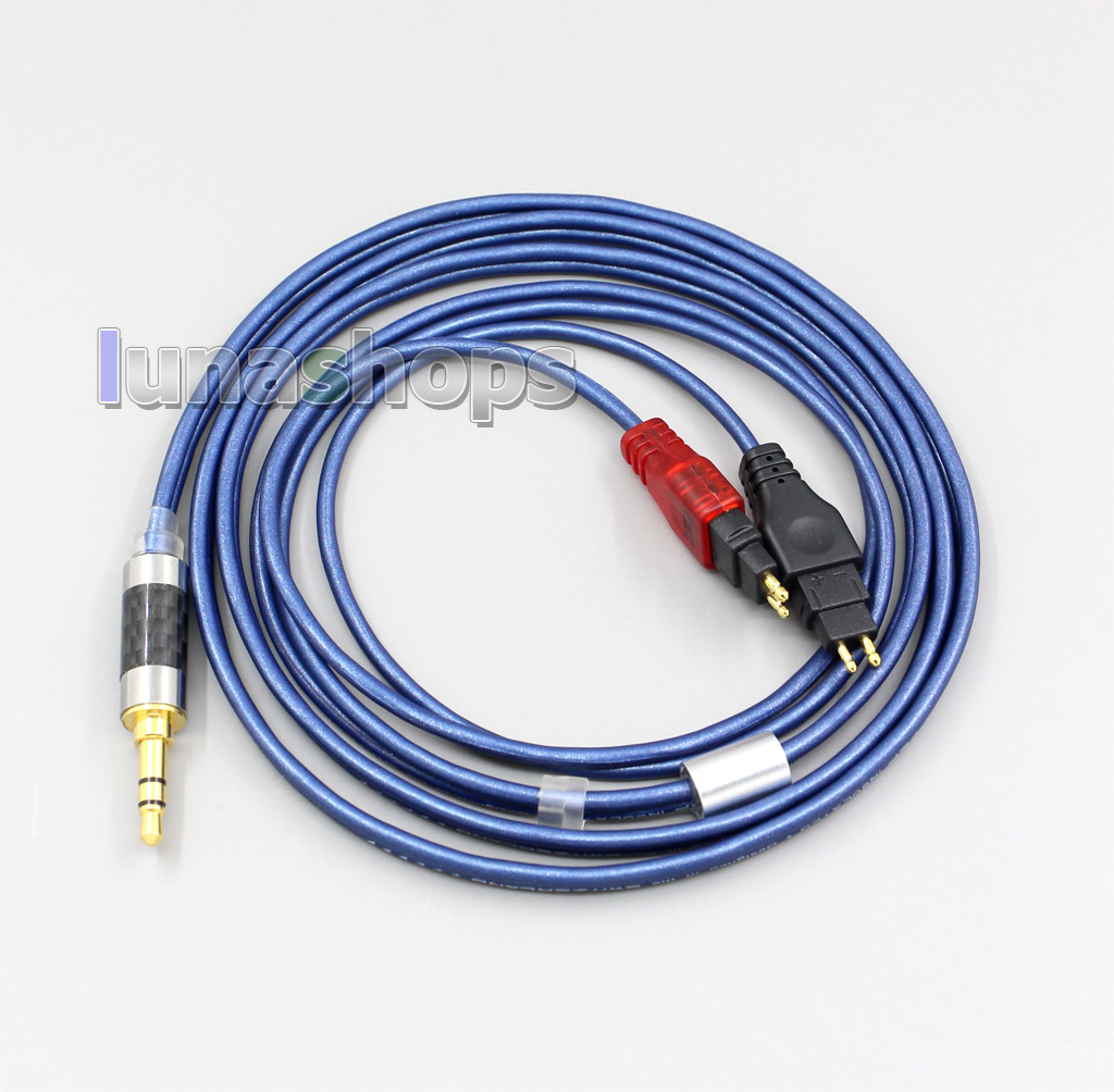 120cm headphone PURE Silver Cable + PEP Insulated For Sennheiser HD25-1 SP HD650 HD600 HD580 HD525 HD565 Headphone