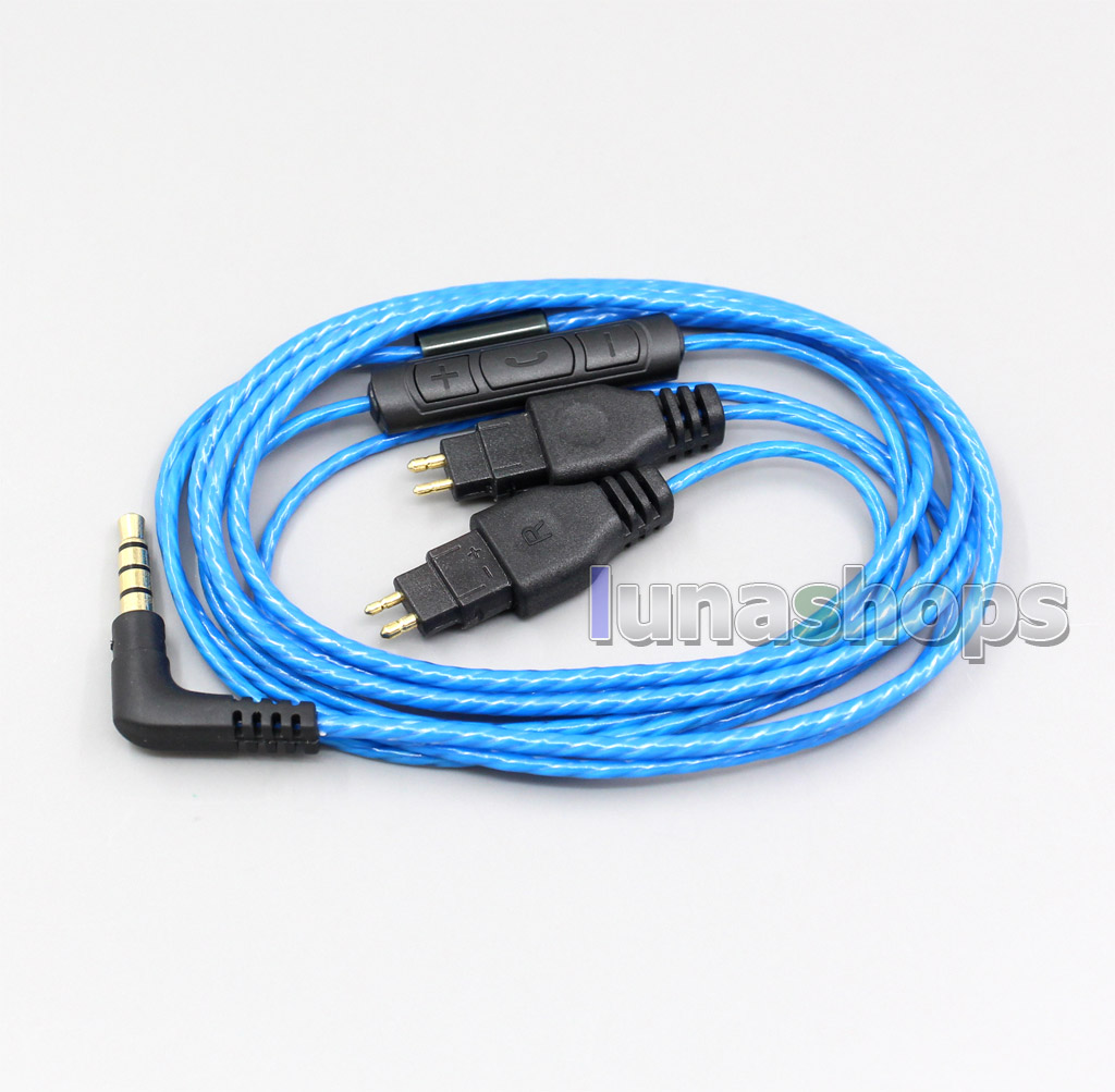 USD20.00 With Mic Remote Volume Earphone Headphone Cable For