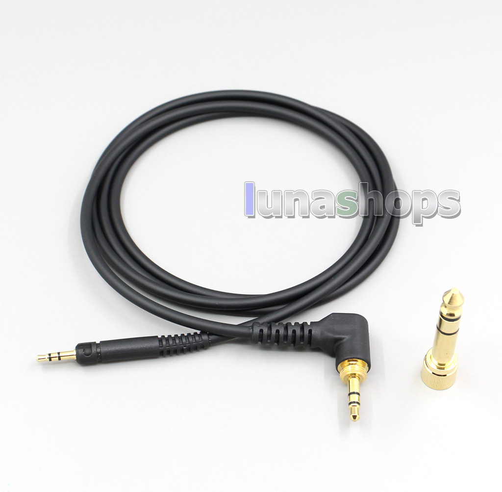 6.5mm 3.5mm Plug Headphone 3.6mm 45*0.04mm OCC Cable For Sennheiser HD595 HD598 HD558 HD518 Earphone