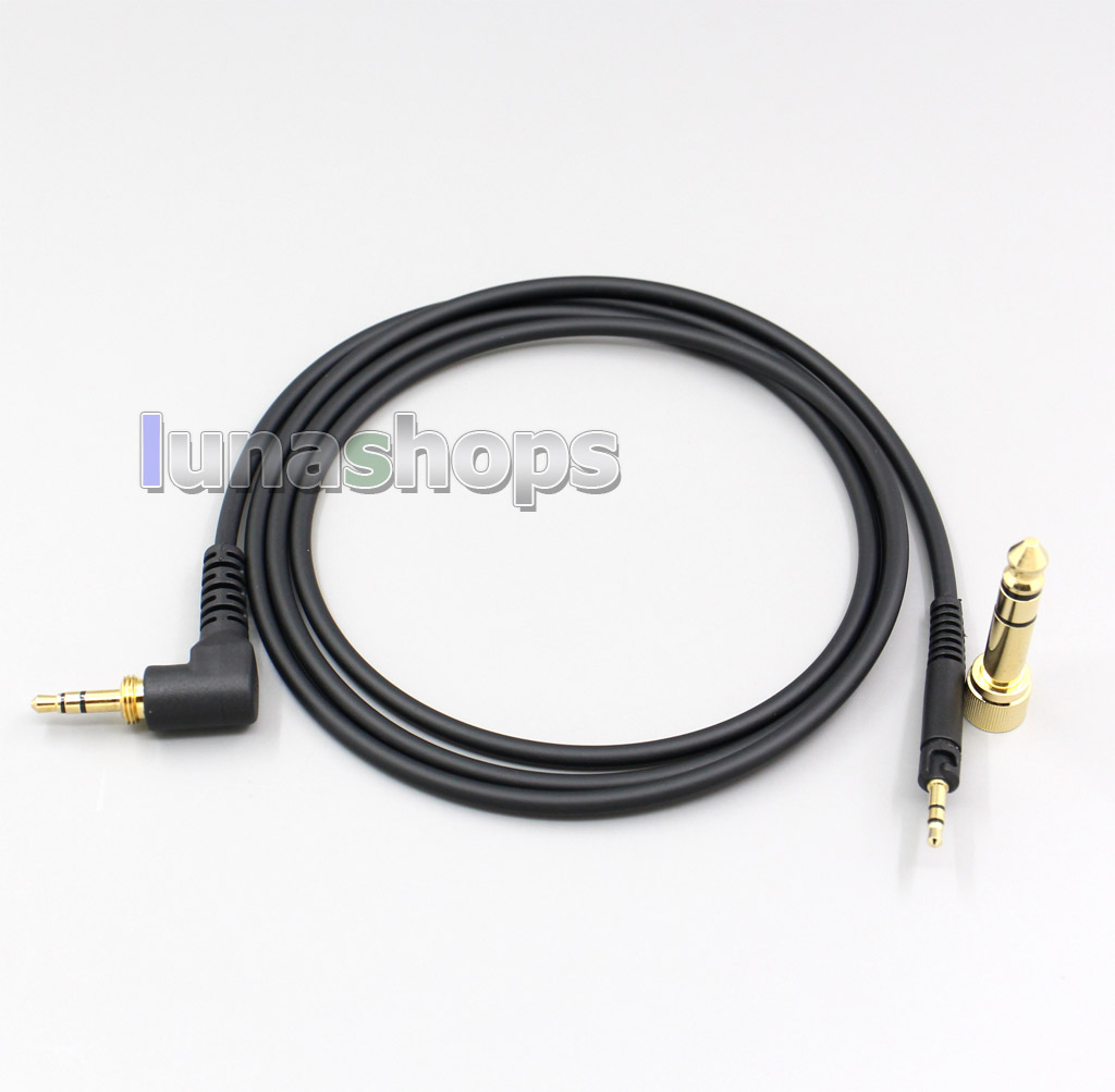 6.5mm 3.5mm Plug Headphone 3.6mm 45*0.04mm OCC Cable For Sennheiser HD595 HD598 HD558 HD518 Earphone