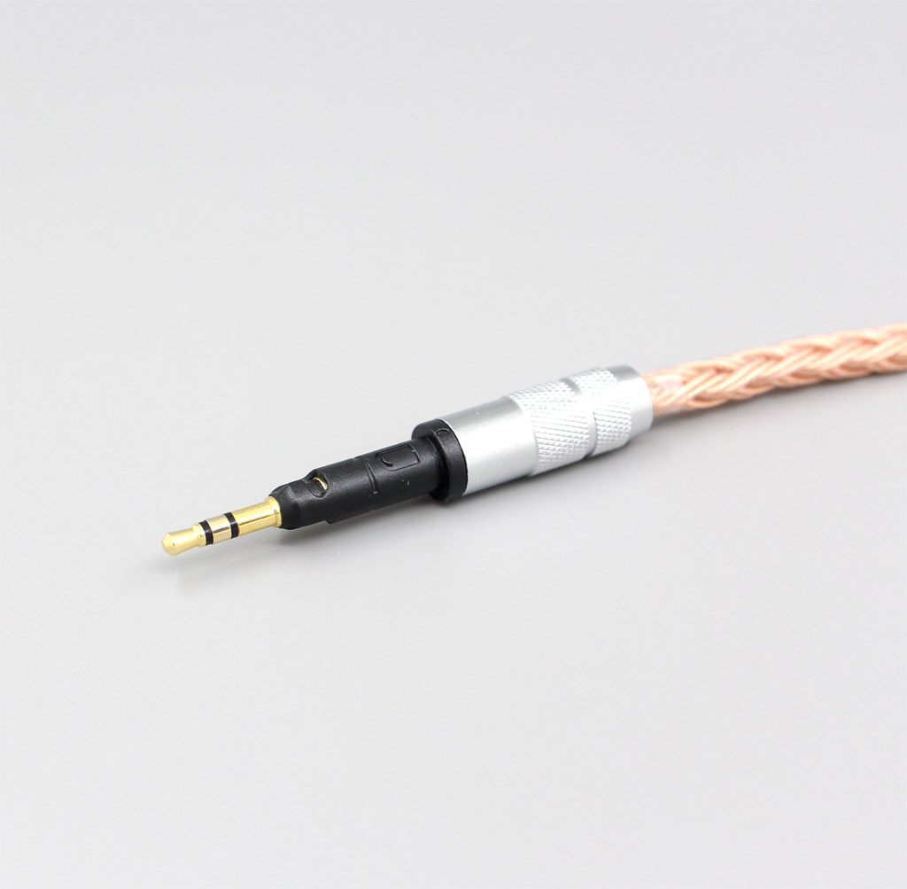 2.5mm 4.4mm XLR 3.5mm 16 Core 99% 7N OCC Earphone Cable For Sennheiser HD6 HD7 HD8 MIX DJ HD595