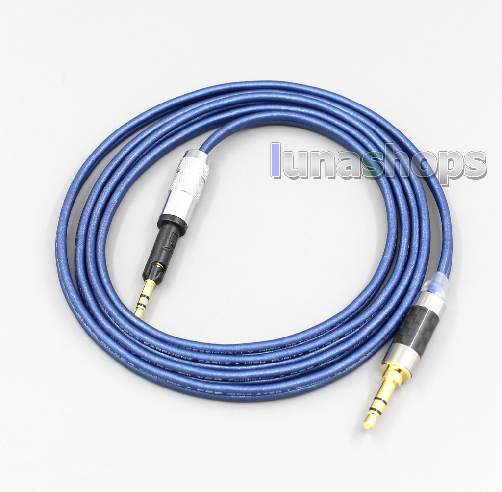 2.5mm 4.4mm XLR 3.5mm High Definition 99% Pure Silver Earphone Cable For Sennheiser HD6 HD7 HD8 MIX DJ HD595