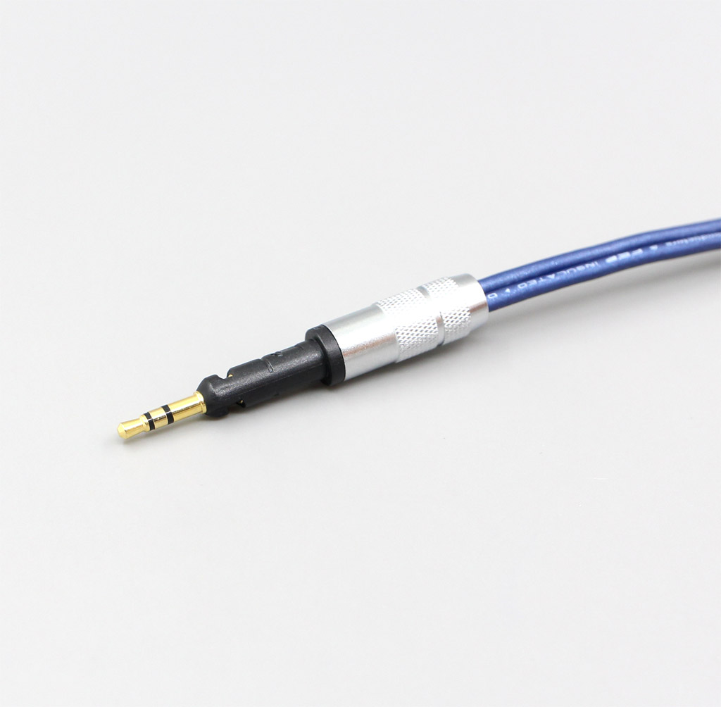 2.5mm 4.4mm XLR 3.5mm High Definition 99% Pure Silver Earphone Cable For Sennheiser HD6 HD7 HD8 MIX DJ HD595