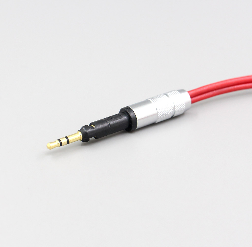 4.4mm XLR 2.5mm 99% Pure PCOCC Earphone Cable For Sennheiser HD6 HD7 HD8 MIX DJ HD595