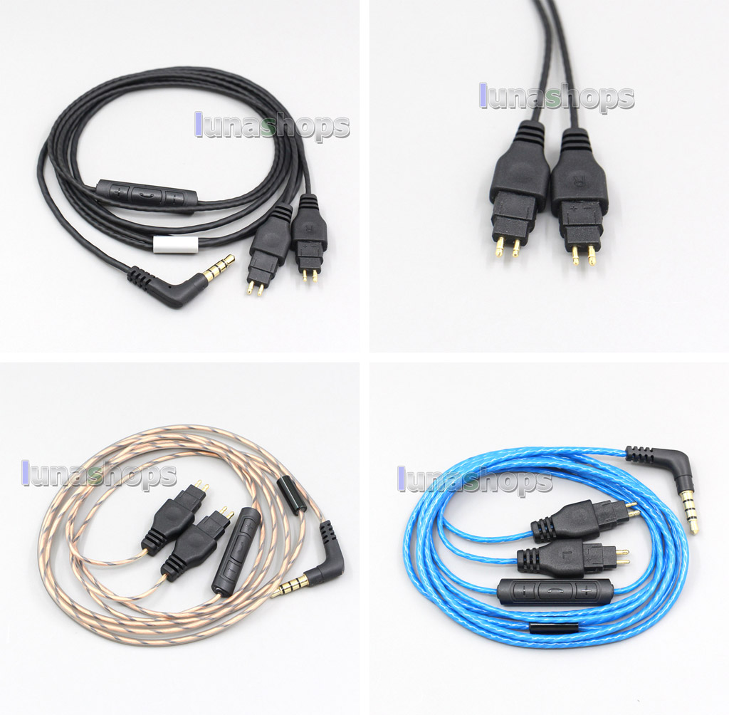 USD20.00 With Mic Remote Volume Earphone Headphone Cable For