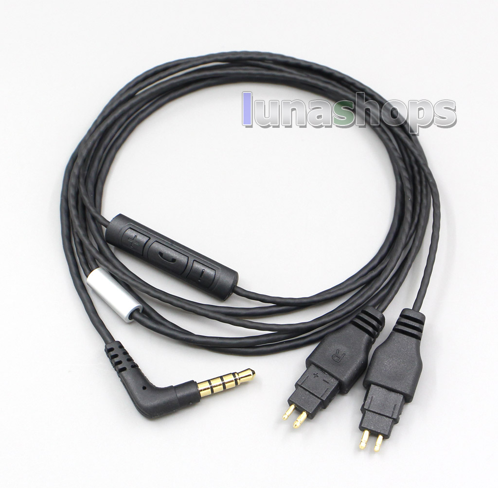 USD20.00 With Mic Remote Volume Earphone Headphone Cable For