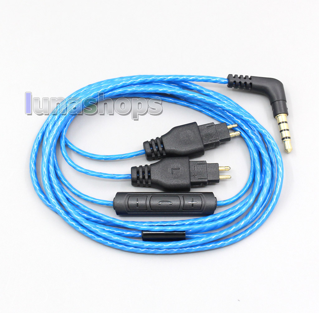 USD20.00 With Mic Remote Volume Earphone Headphone Cable For