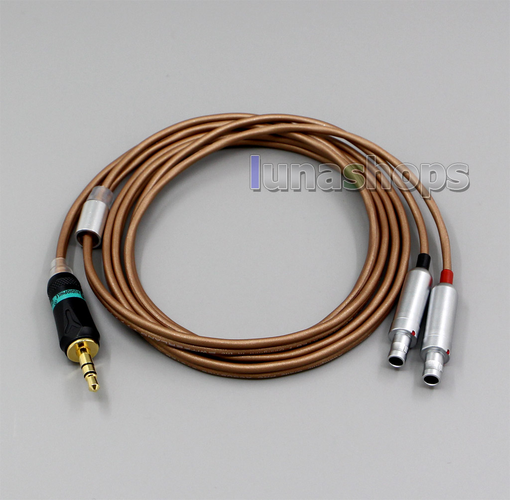 120cm Stereo Earphone DIY Bulk PURE SILVER Conductors Cable + PEP Insulated For Sennheiser HD800 Headphone