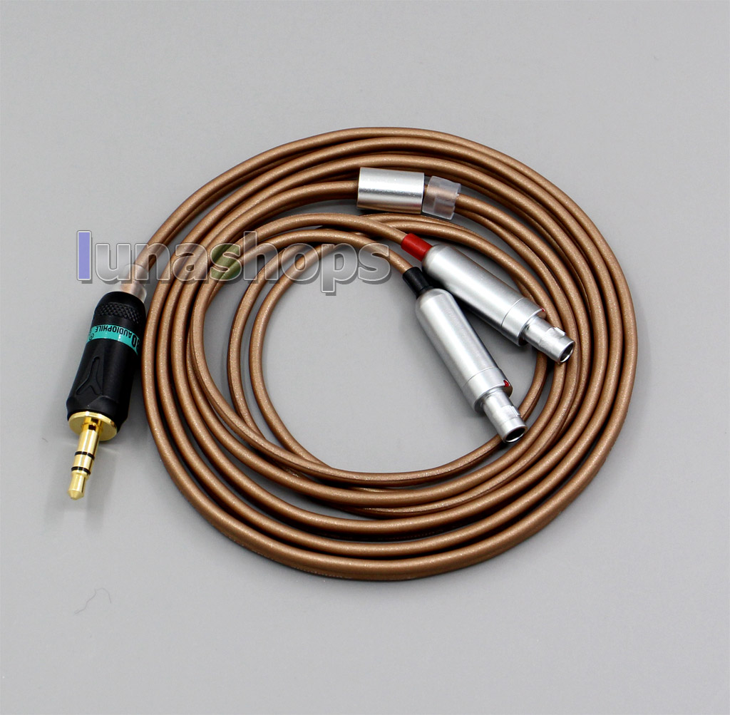 120cm Stereo Earphone DIY Bulk PURE SILVER Conductors Cable + PEP Insulated For Sennheiser HD800 Headphone