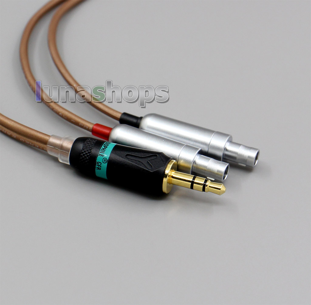 120cm Stereo Earphone DIY Bulk PURE SILVER Conductors Cable + PEP Insulated For Sennheiser HD800 Headphone