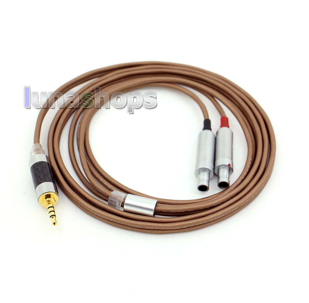 120cm Stereo Earphone DIY Bulk PURE SILVER Conductors Cable + PEP Insulated For Sennheiser HD800 Headphone