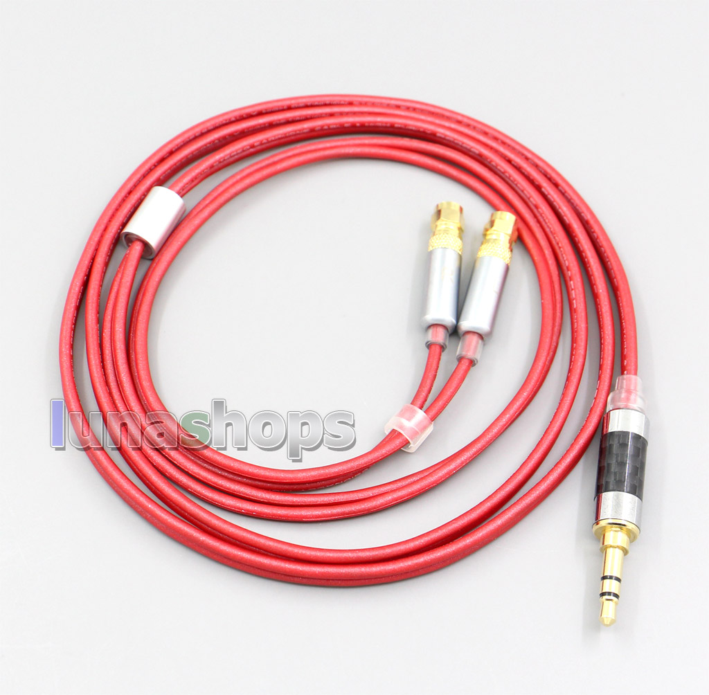 4.4mm XLR 2.5mm 3.5mm 99% Pure PCOCC Earphone Cable For HiFiMan HE400 HE5 HE6 HE300 HE4 HE500 HE6