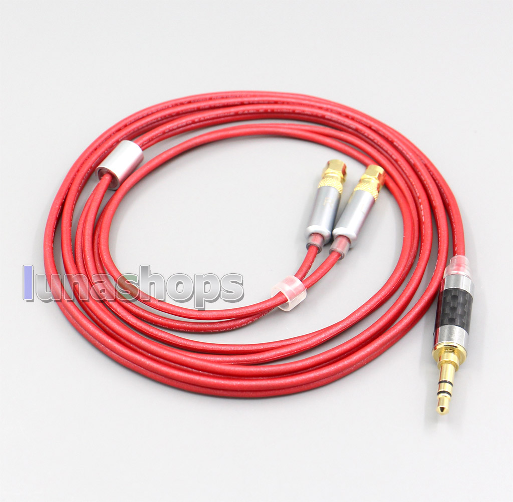 4.4mm XLR 2.5mm 3.5mm 99% Pure PCOCC Earphone Cable For HiFiMan HE400 HE5 HE6 HE300 HE4 HE500 HE6