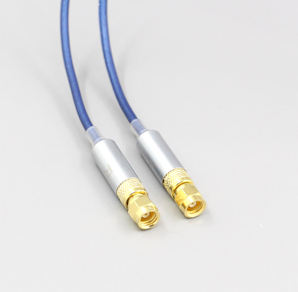 120cm Earphone PURE Silver Cable + PEP Insulated For HiFiMan HE400 HE5 HE6 HE300  HE4 HE500 HE600 Headphone