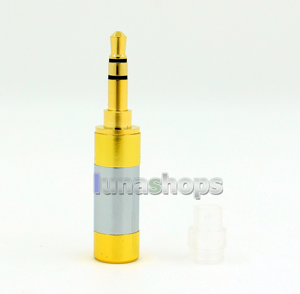Y-Series Nonmagnetic Pure Copper Main Body + Housing 4.4mm 3.5mm 2.5mm Balanced TRRS Plug Adapter + Tail Adapter