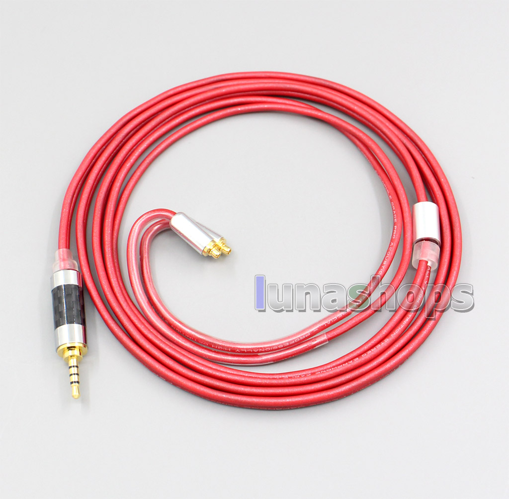 3.5mm 2.5mm 4.4mm Balanced Pure PCOCC Earphone Cable For Shure se215 se315 se425 se535 Se846 MMCX