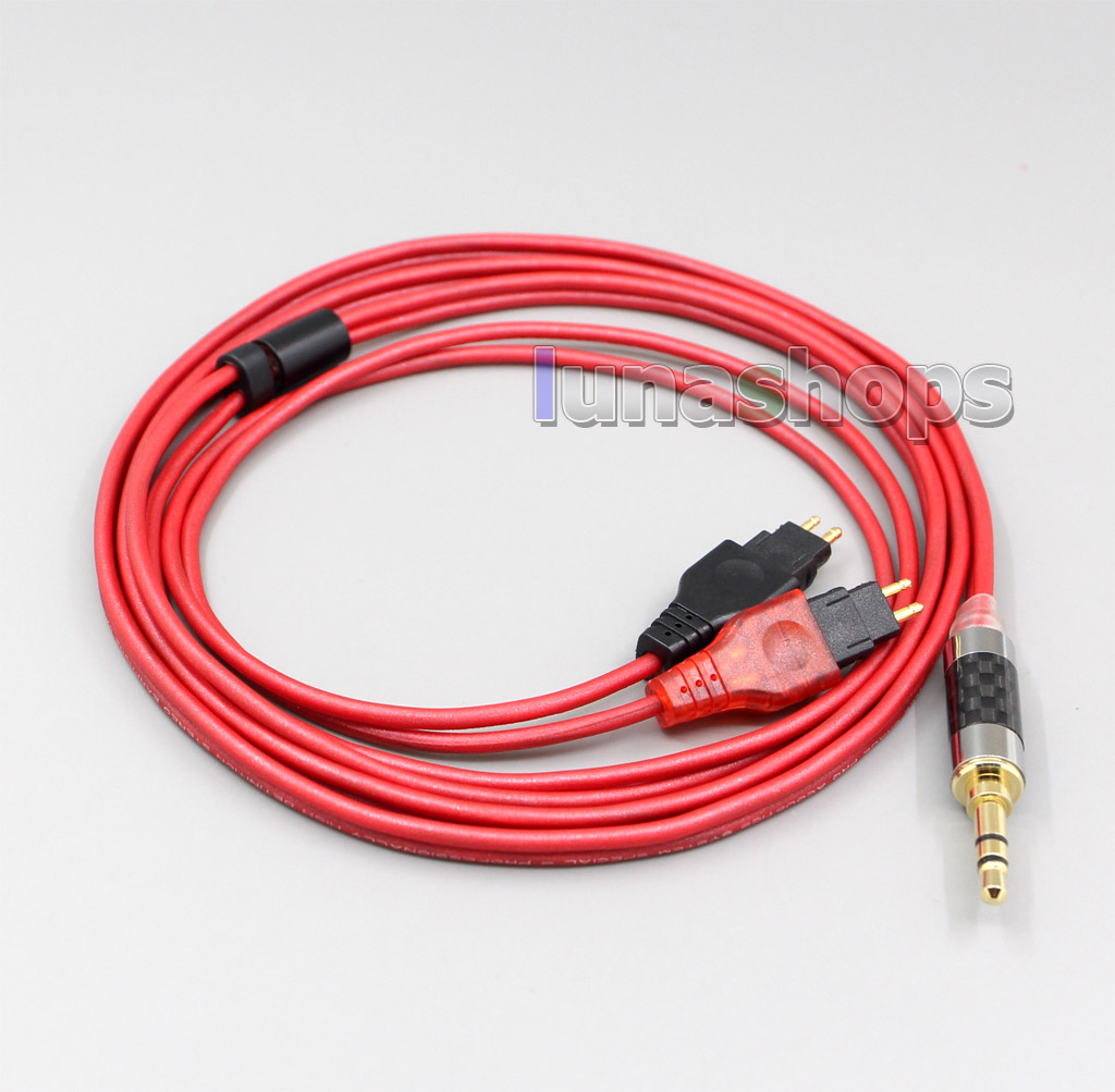 4.4mm XLR 2.5mm 3.5mm 99% Pure PCOCC Earphone Cable For Sennheiser HD580 HD600 HD650 HDxxx HD660S