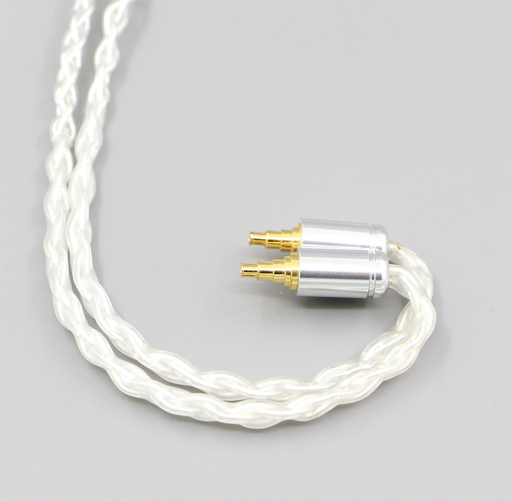 3.5mm 2.5mm 4.4mm XLR 8 Core Silver Plated OCC Earphone Cable For Sennheiser IE40 Pro