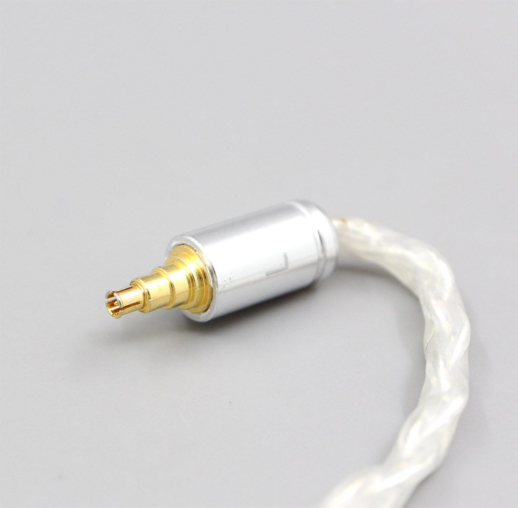 3.5mm 2.5mm 4.4mm XLR 8 Core Silver Plated OCC Earphone Cable For Sennheiser IE40 Pro