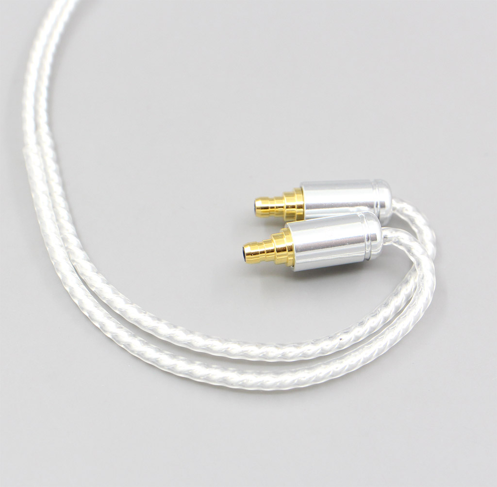 3.5mm 2.5mm 4.4mm XLR Hi-Res Silver Plated 7N OCC Earphone Cable For Sennheiser IE400 IE500 Pro