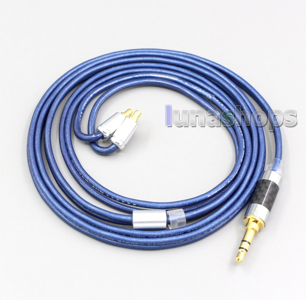 2.5mm 4.4mm XLR 3.5mm High Definition 99% Pure Silver Earphone Cable For Sennheiser IE400 IE500 Pro