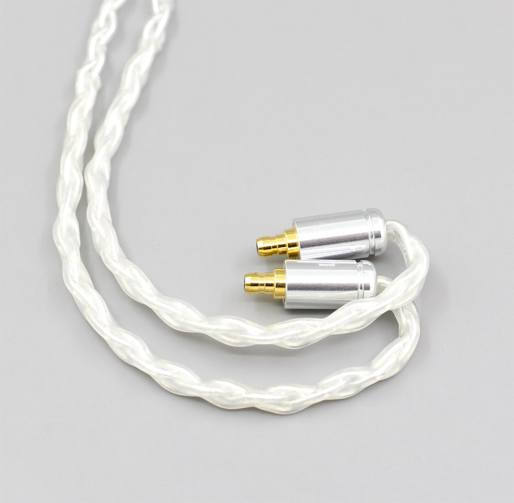 3.5mm 2.5mm XLR 4.4mm 8 Core Silver Plated OCC Earphone Cable For Sennheiser IE400 IE500 Pro