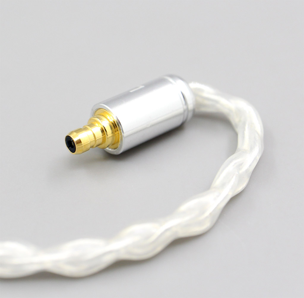 3.5mm 2.5mm XLR 4.4mm 8 Core Silver Plated OCC Earphone Cable For Sennheiser IE400 IE500 Pro