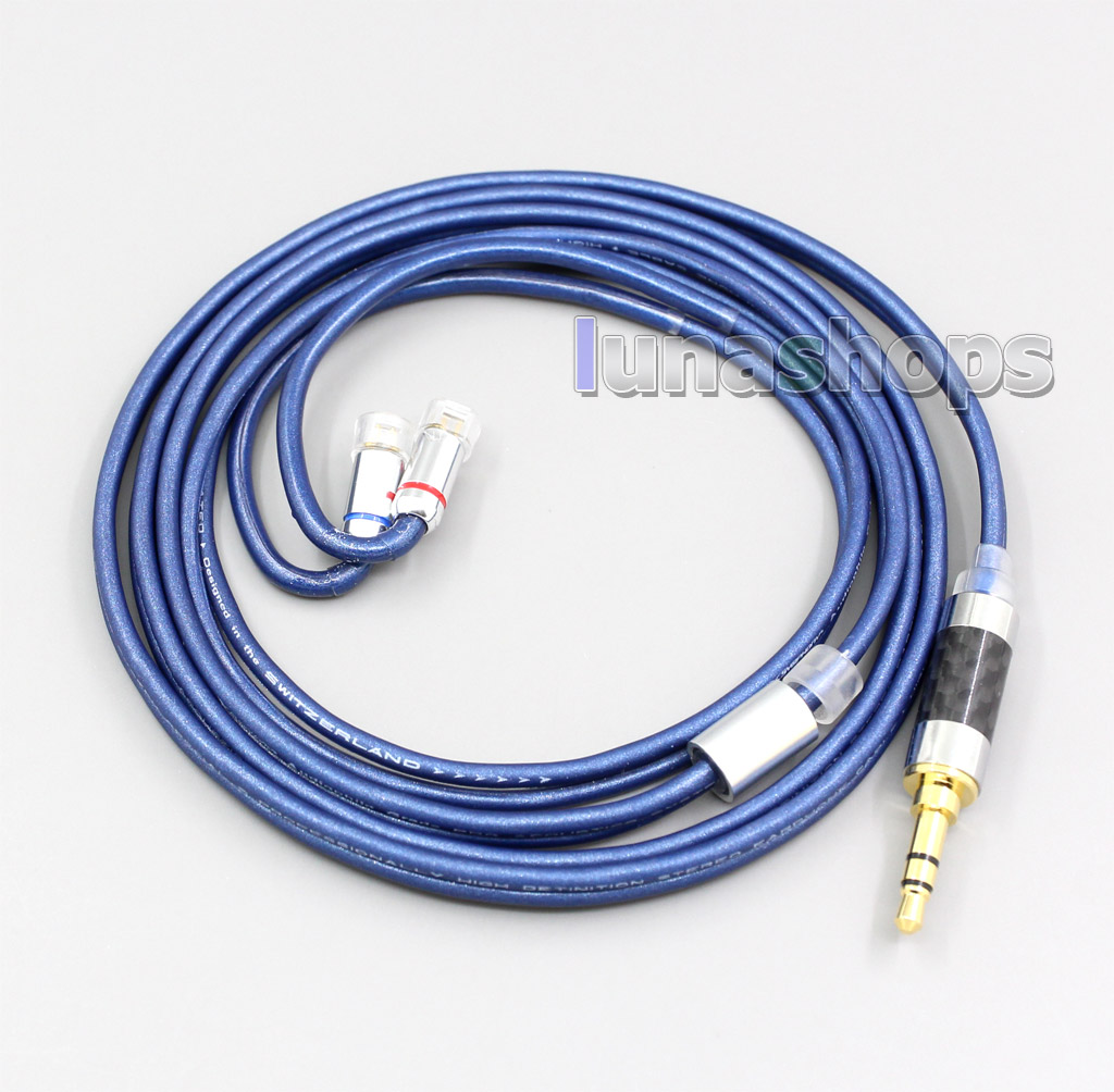 3.5mm 2.5mm 4.4mm XLR High Definition 99% Pure Silver Earphone Cable For Sennheiser IE8 IE8i IE80 IE80s Metal Pin