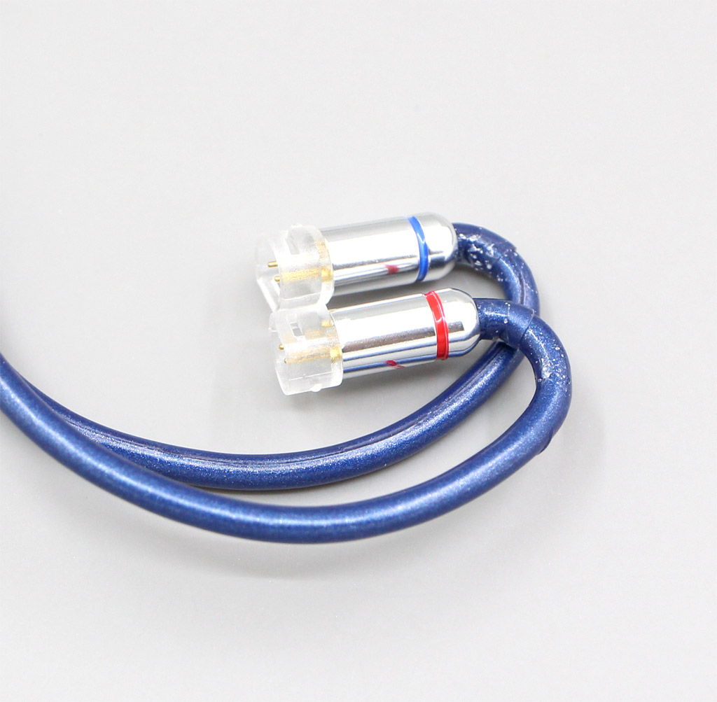 3.5mm 2.5mm 4.4mm XLR High Definition 99% Pure Silver Earphone Cable For Sennheiser IE8 IE8i IE80 IE80s Metal Pin