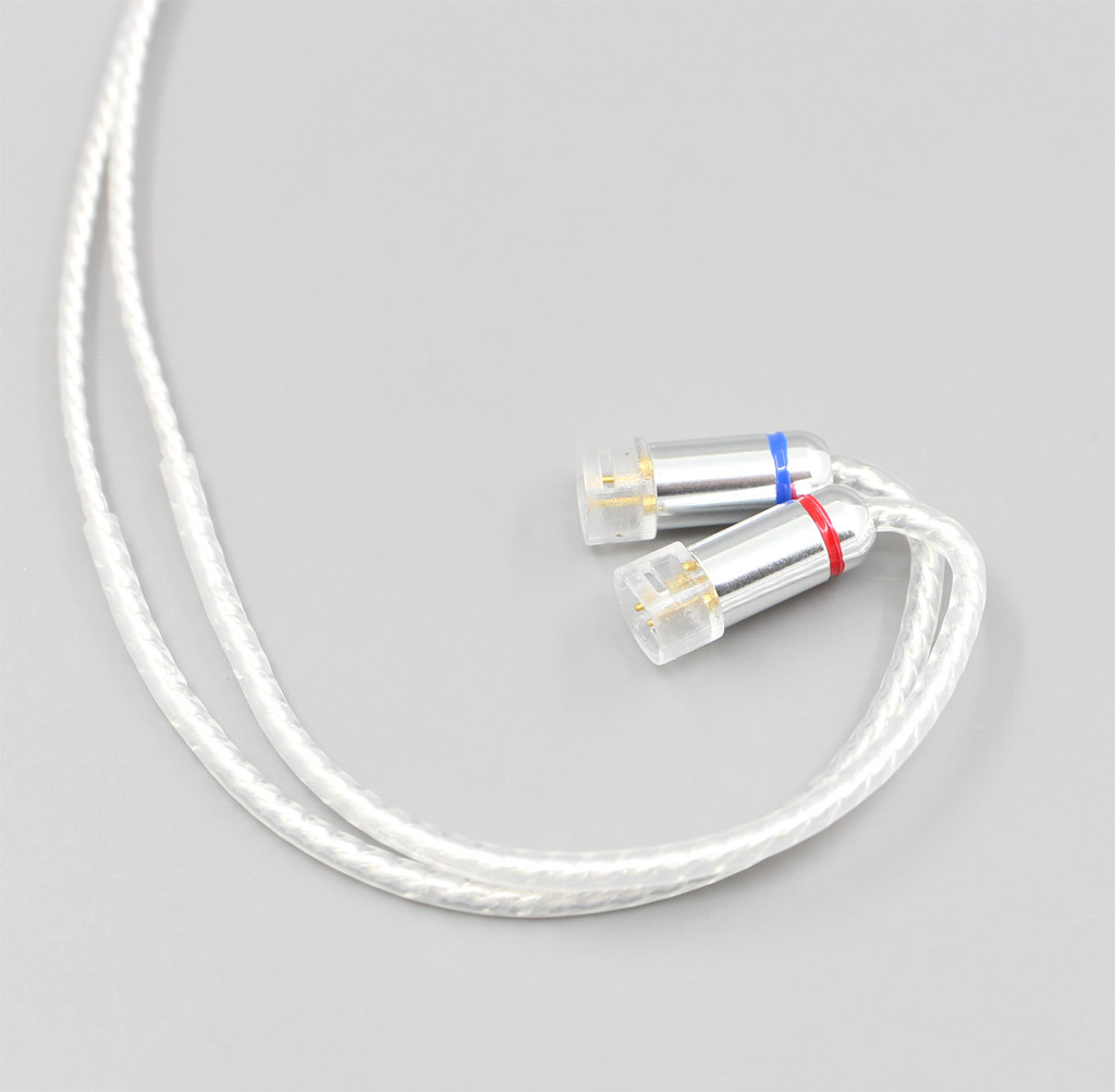 Hi-Res Silver Plated 7N OCC Earphone Cable For Sennheiser IE8 IE8i IE80 IE80s Metal Pin