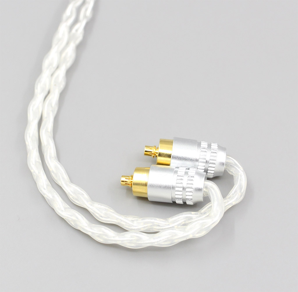 3.5mm 2.5mm 4.4mm XLR 8 Core Silver Plated OCC Earphone Cable For Sony IER-M7 IER-M9 IER-Z1R