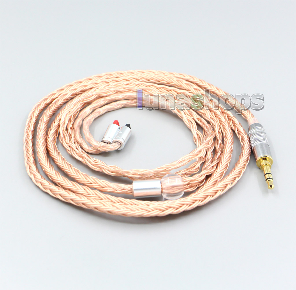 2.5mm 4.4mm 16 Core 99% 7N  OCC Earphone Cable For Audio-Technica ATH-IM50 IM70 ath-IM01 ath-IM02 ath-IM03 ath-IM04